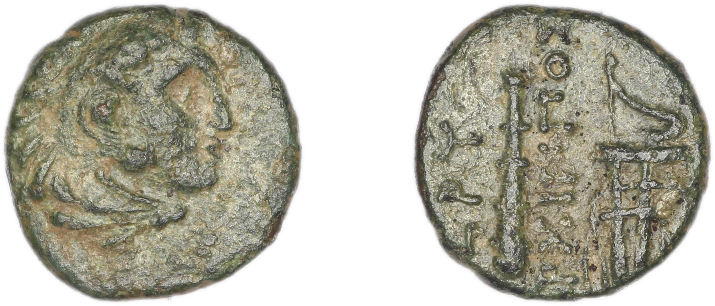 Erythrae Kinns 1980 Period III.1, AE 5, аверс, bm