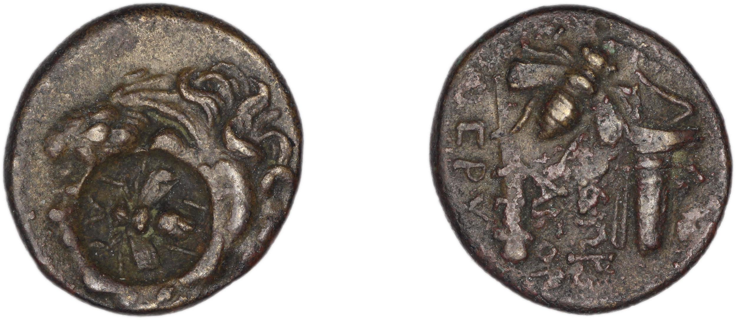 Erythrae Kinns 1980 Period III.2, AE 10, аверс, bm