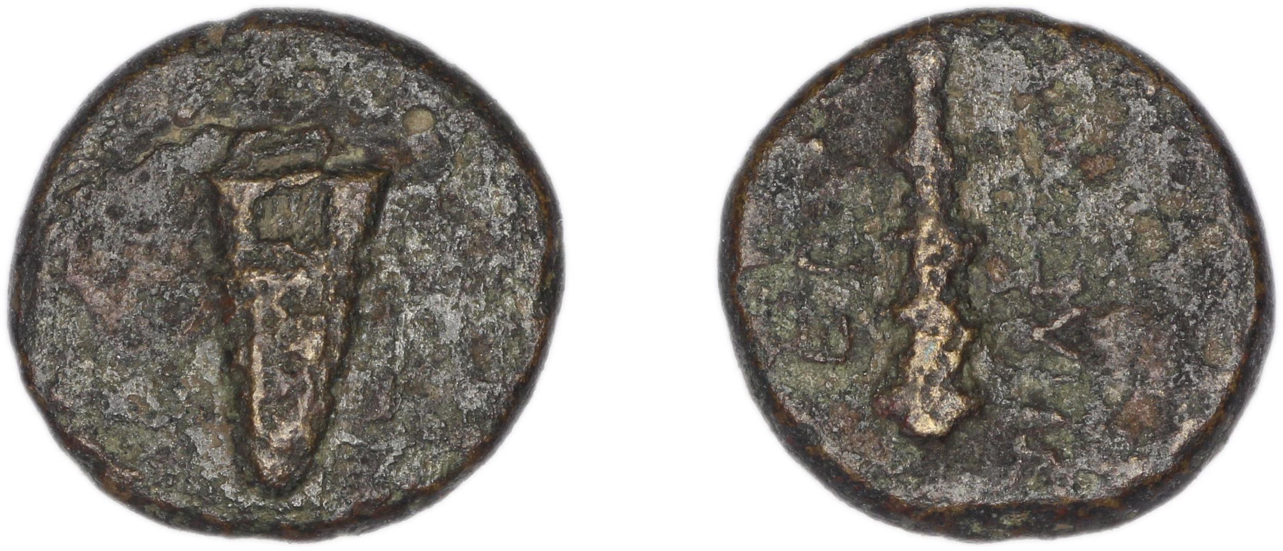 Erythrae Kinns 1980 Period III.1, AE 6, аверс, bm