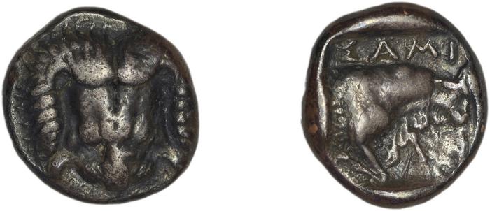 реверс Samos Barron 1966 Class IX, tetradrachms and drachms