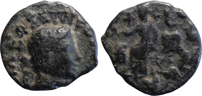Bactrian and Indo-Greek Coinage Hermaeus 22, bm