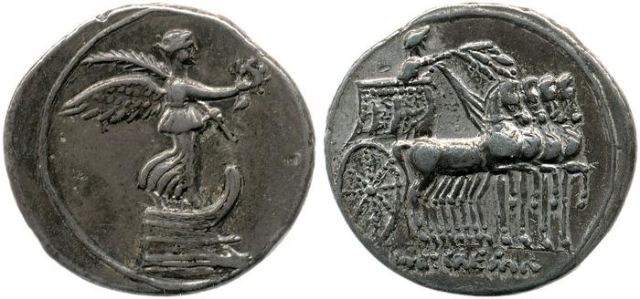 RIC I (second edition) Augustus 264, реверс, bm