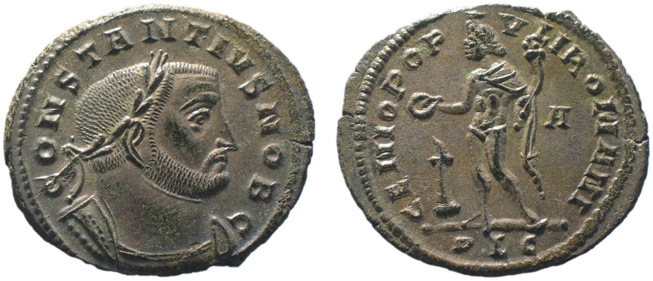 RIC VI Lugdunum 164a, аверс, bm