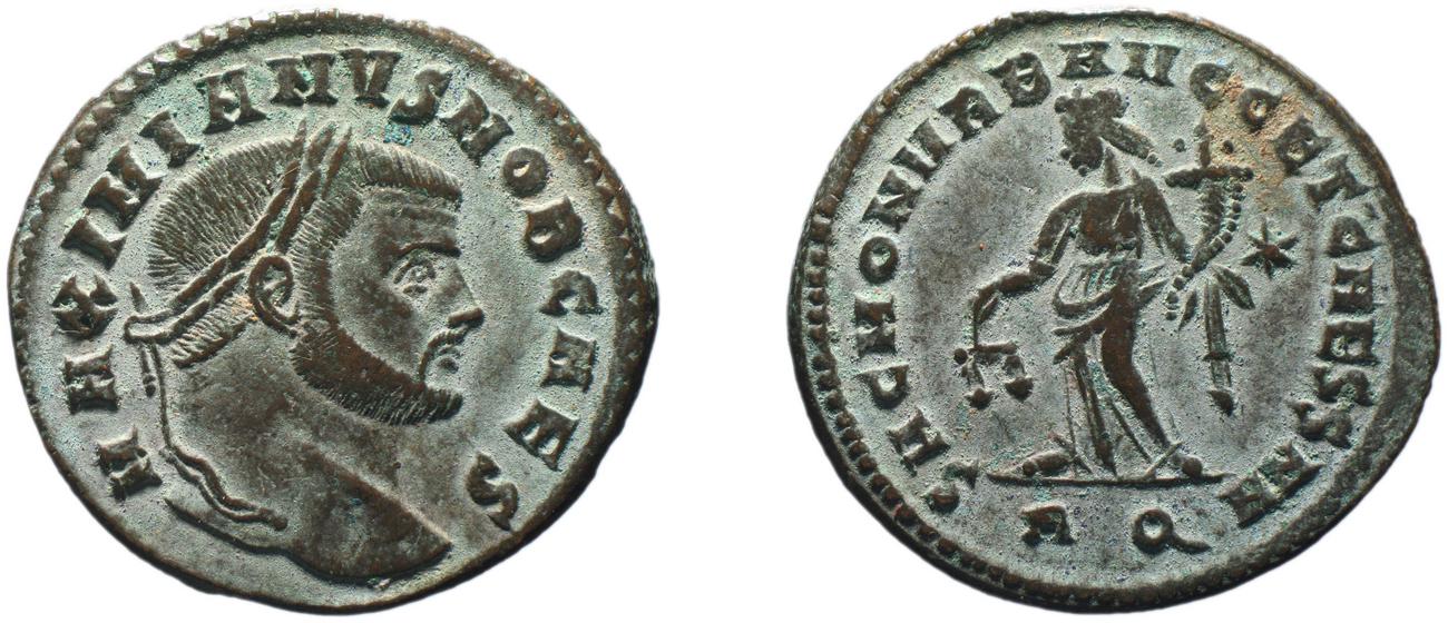 RIC VI Rome 106b, аверс, bm