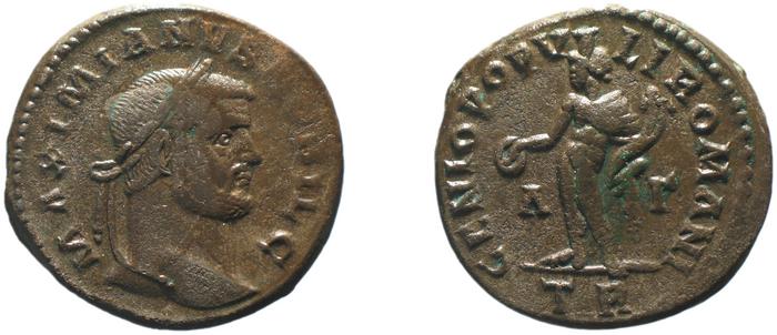 RIC VI Treveri 203b, реверс, bm