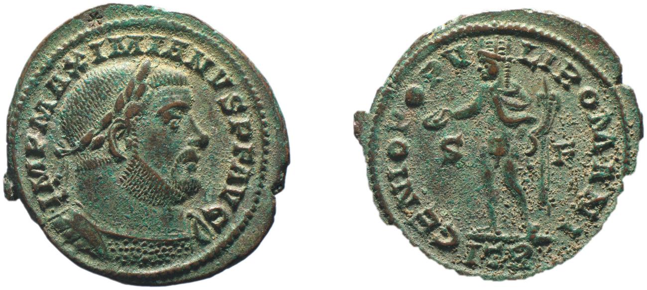 RIC VI Treveri 515b, аверс, bm