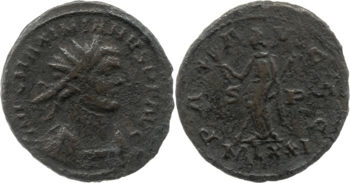 RIC V Carausius issuing for Diocletian/Maximian 34, реверс, bm