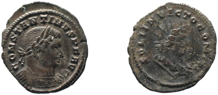 RIC VI Treveri 893, реверс, bm