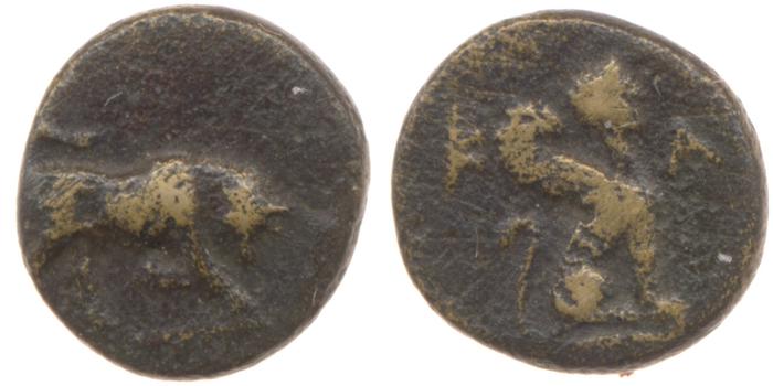 Caunus Konuk 1998 pl. 50, B, реверс, bm