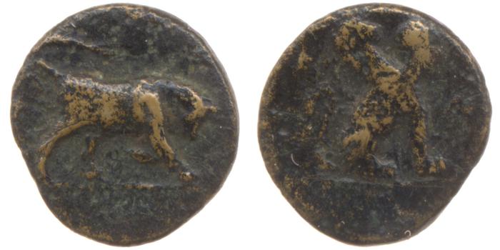 Caunus Konuk 1998 pl. 50, B, реверс, bm