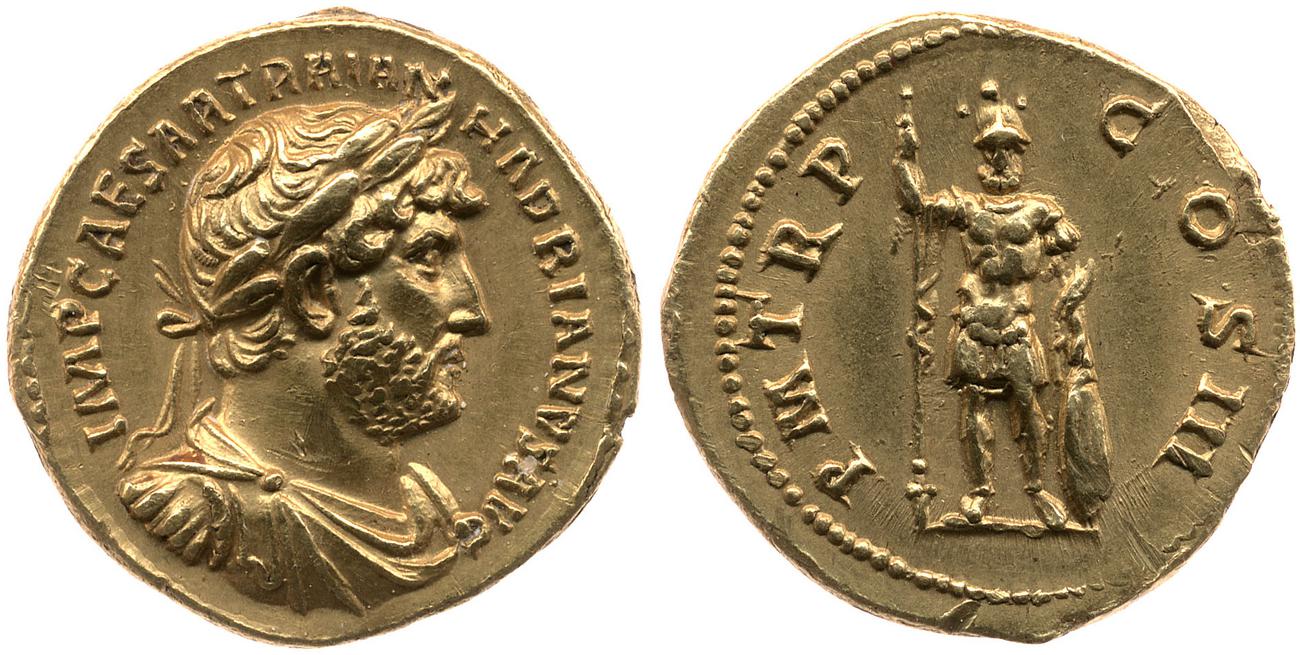 аверс RIC II, Part 3 (second edition) Hadrian 319
