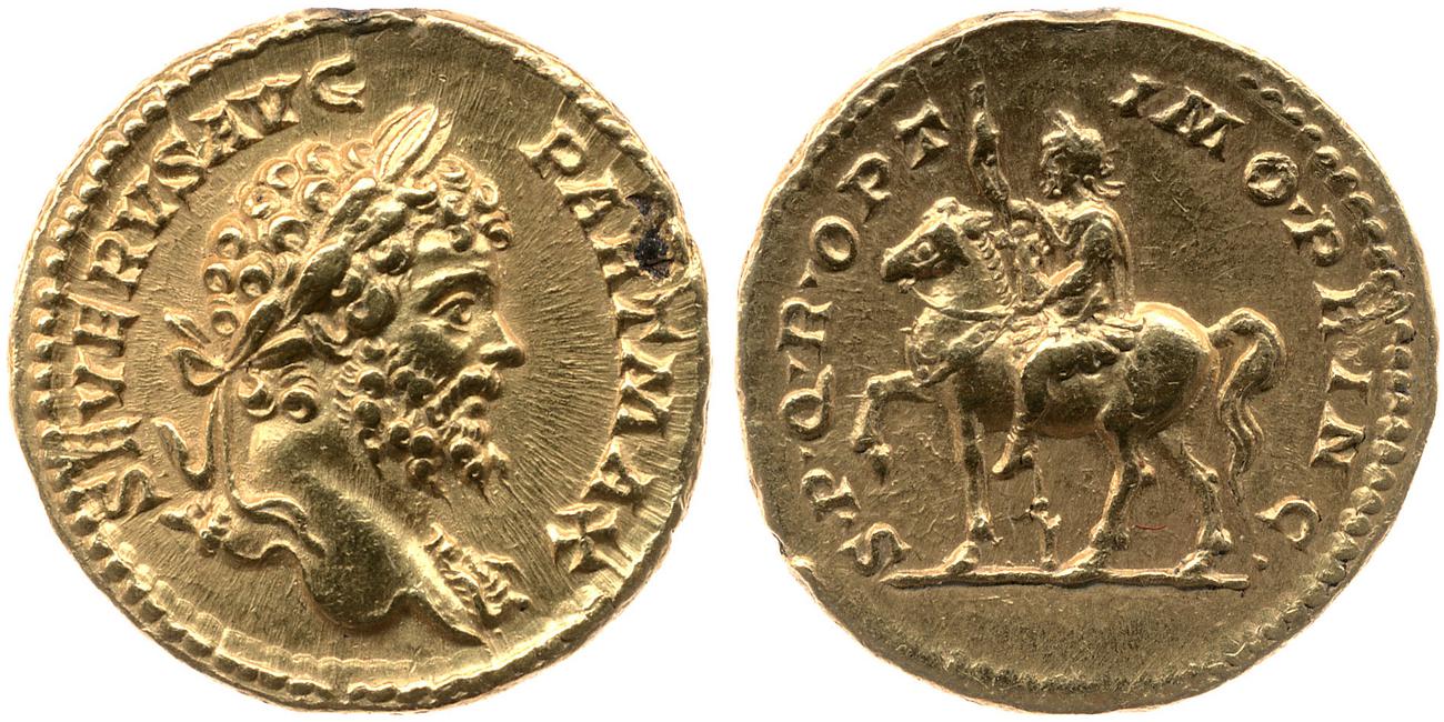 аверс RIC IV Septimius Severus 169A