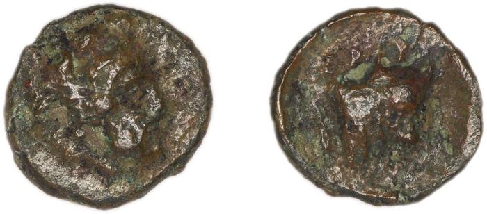Erythrae Kinns 1980 Period I, AE 1, реверс, bm