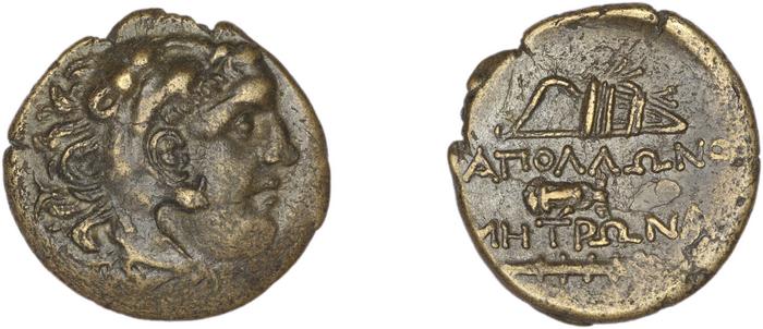 Erythrae Kinns 1980 Period IV, AE 12, реверс, bm