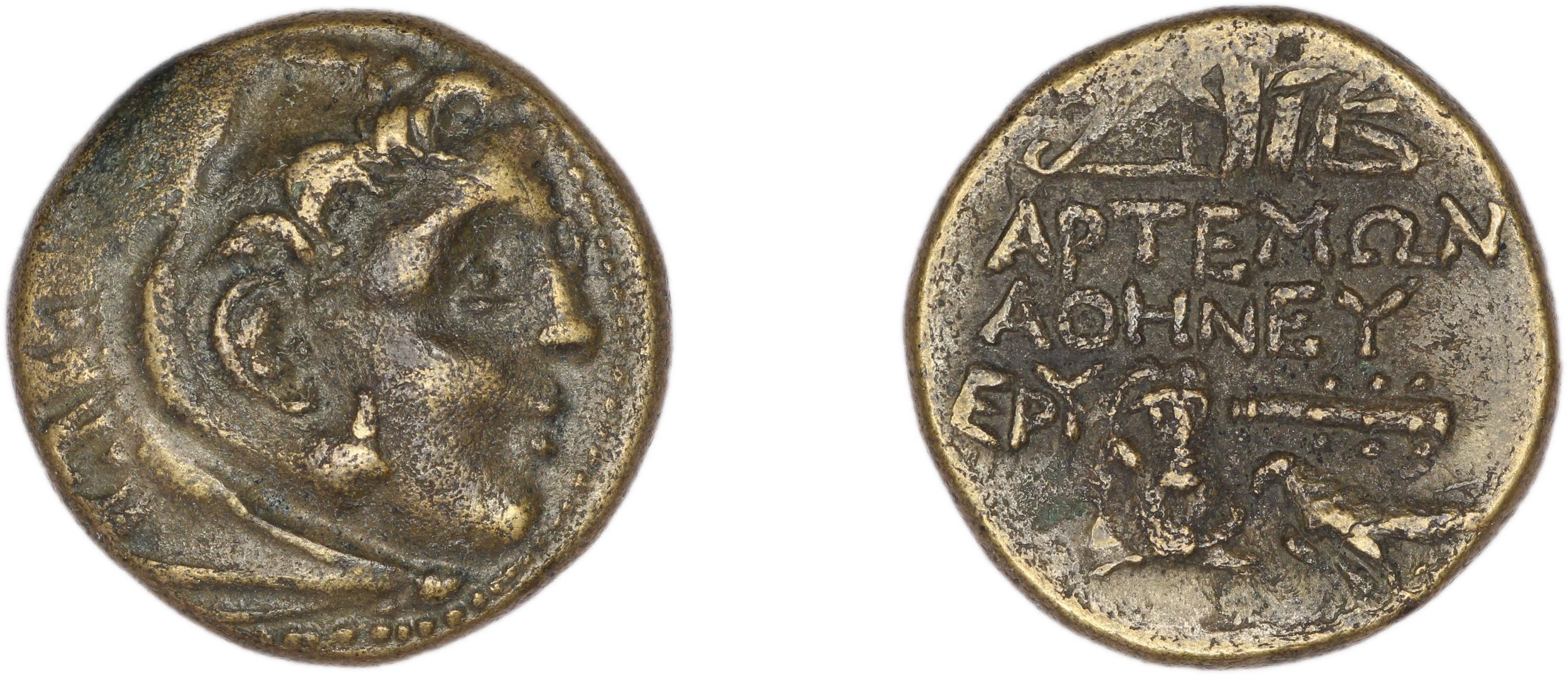 Erythrae Kinns 1980 Period IV, AE 12, аверс, bm