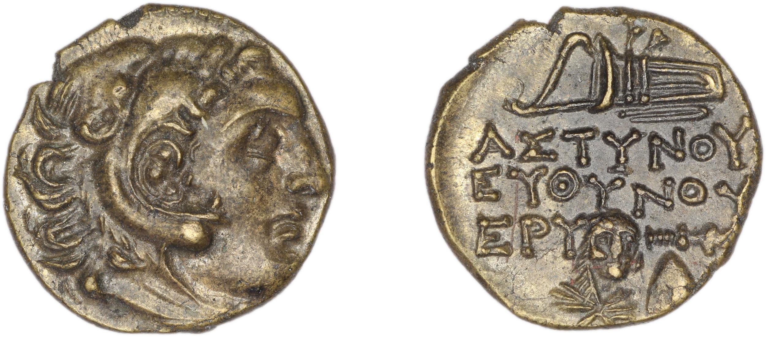 Erythrae Kinns 1980 Period IV, AE 12, аверс, bm