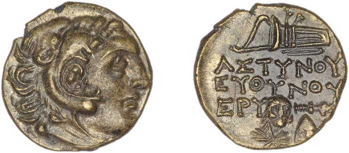 Erythrae Kinns 1980 Period IV, AE 12, реверс, bm