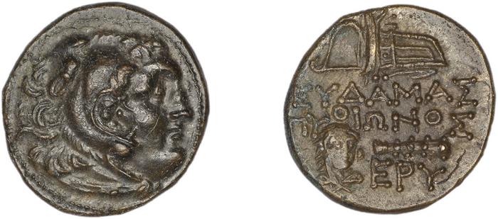 Erythrae Kinns 1980 Period IV, AE 12, реверс, bm