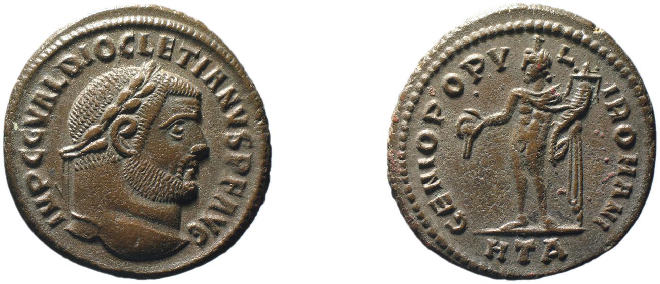 RIC VI Heraclea 17a, аверс, bm