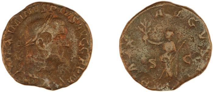RIC IV Maximinus Thrax 81, реверс, bm