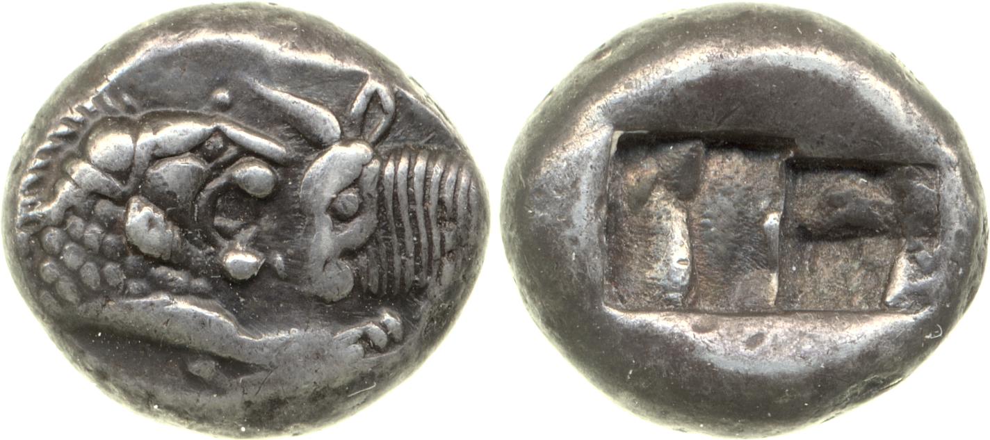 Sardis Carradice 1987 Croeseid B, аверс, bm