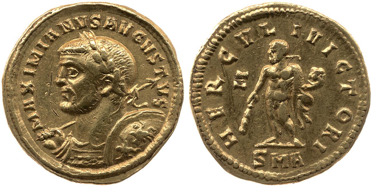 аверс RIC V Diocletian 619