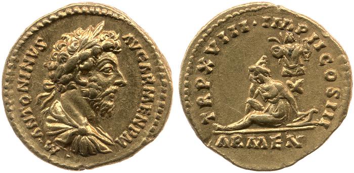реверс RIC III Marcus Aurelius 86