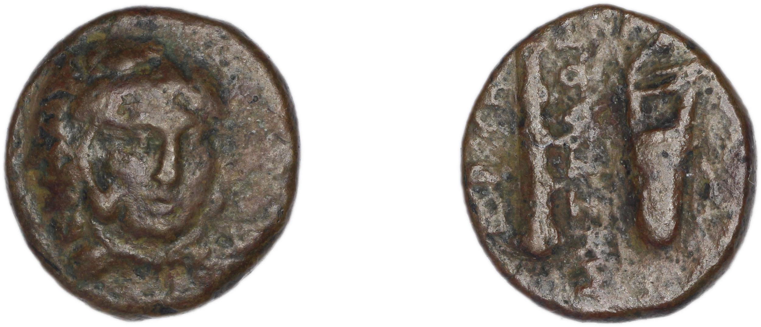 Erythrae Kinns 1980 Period III.1, AE 7, аверс, bm