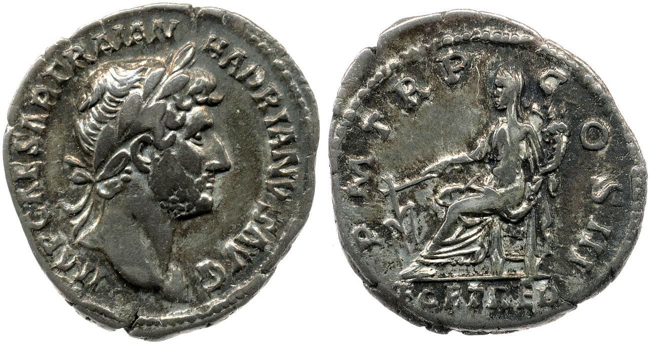 аверс RIC II, Part 3 (second edition) Hadrian 502