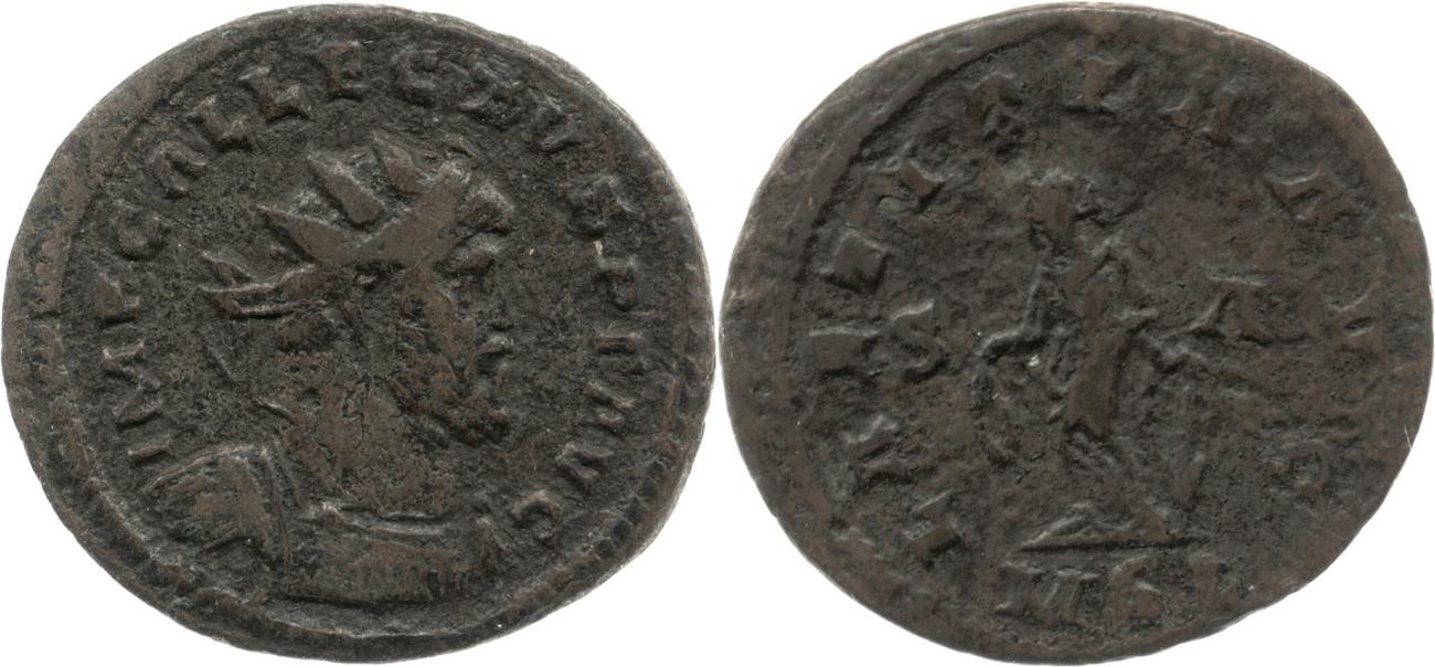 RIC V Allectus 22, аверс, bm