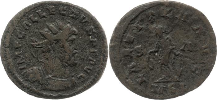 RIC V Allectus 22, реверс, bm