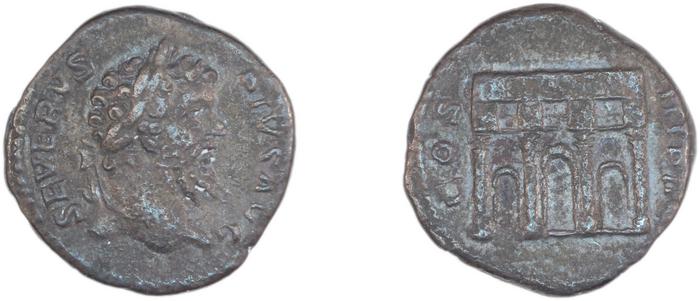 RIC IV Septimius Severus 259, реверс, bm