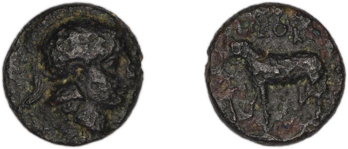 Clazomenae Dengate 1967 IIIJ, реверс, bm