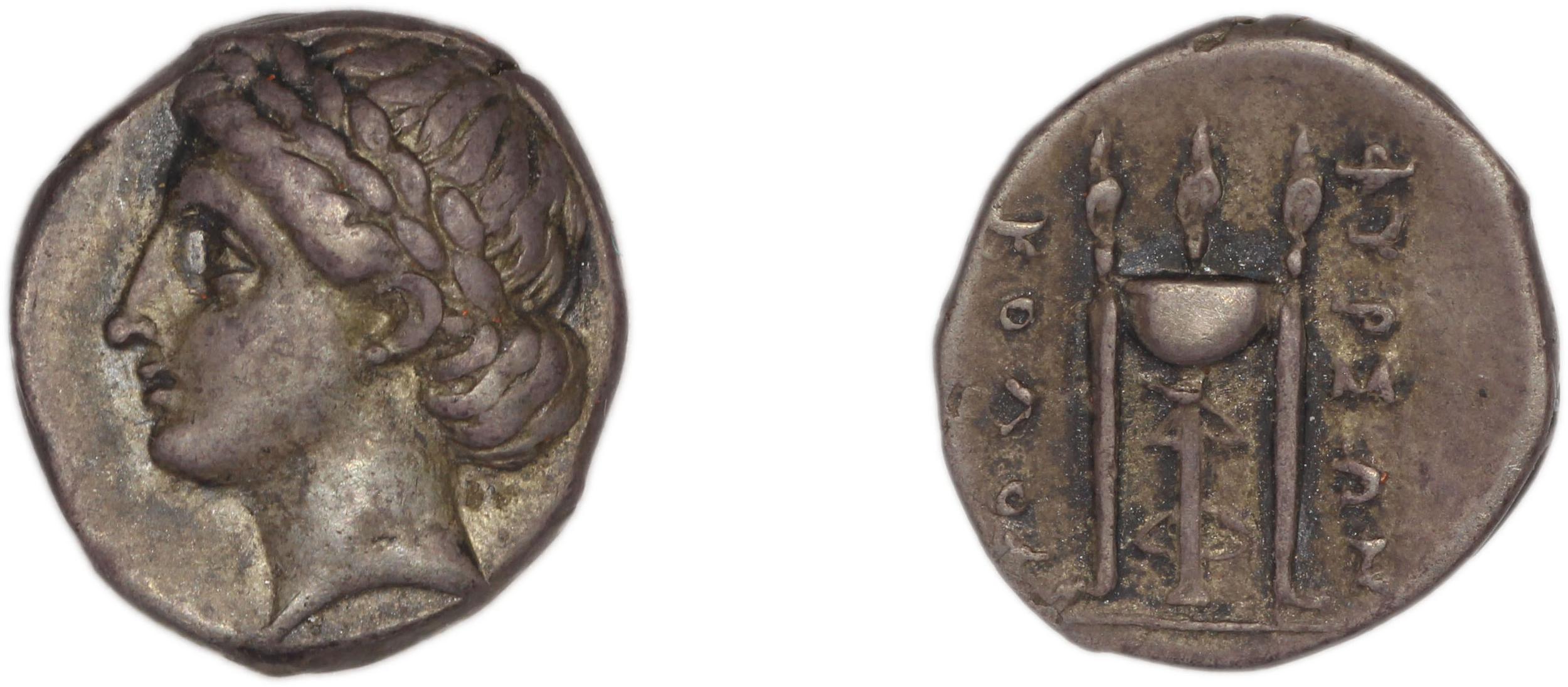 Colophon Kinns 1980 Period II, AR III, аверс, bm