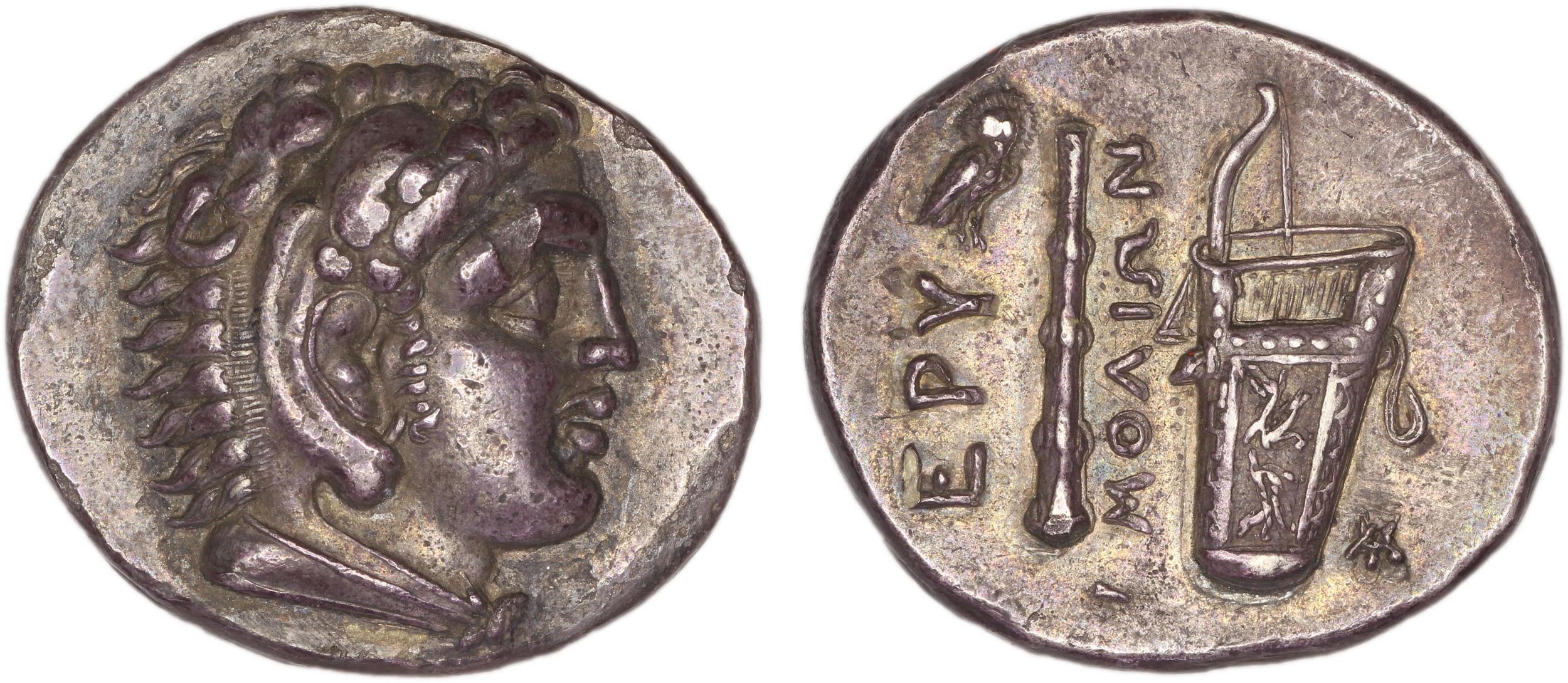 аверс Erythrae Kinns 1980 Period II.2, AR 1