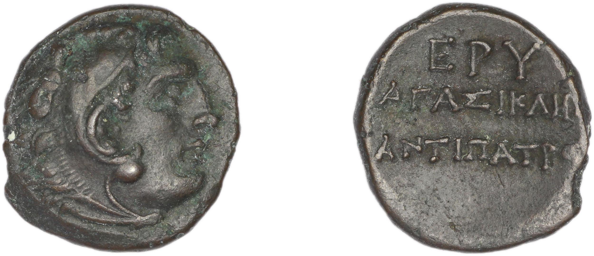 аверс Erythrae Kinns 1980 Period IV, AE 15