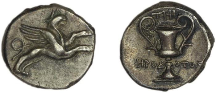 Teos Kinns 1980 Period II, AR V, реверс, bm