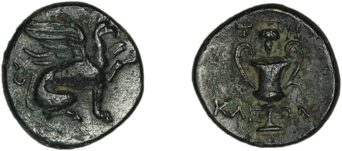 Teos Kinns 1980 Period I.2, AE 6, реверс, bm