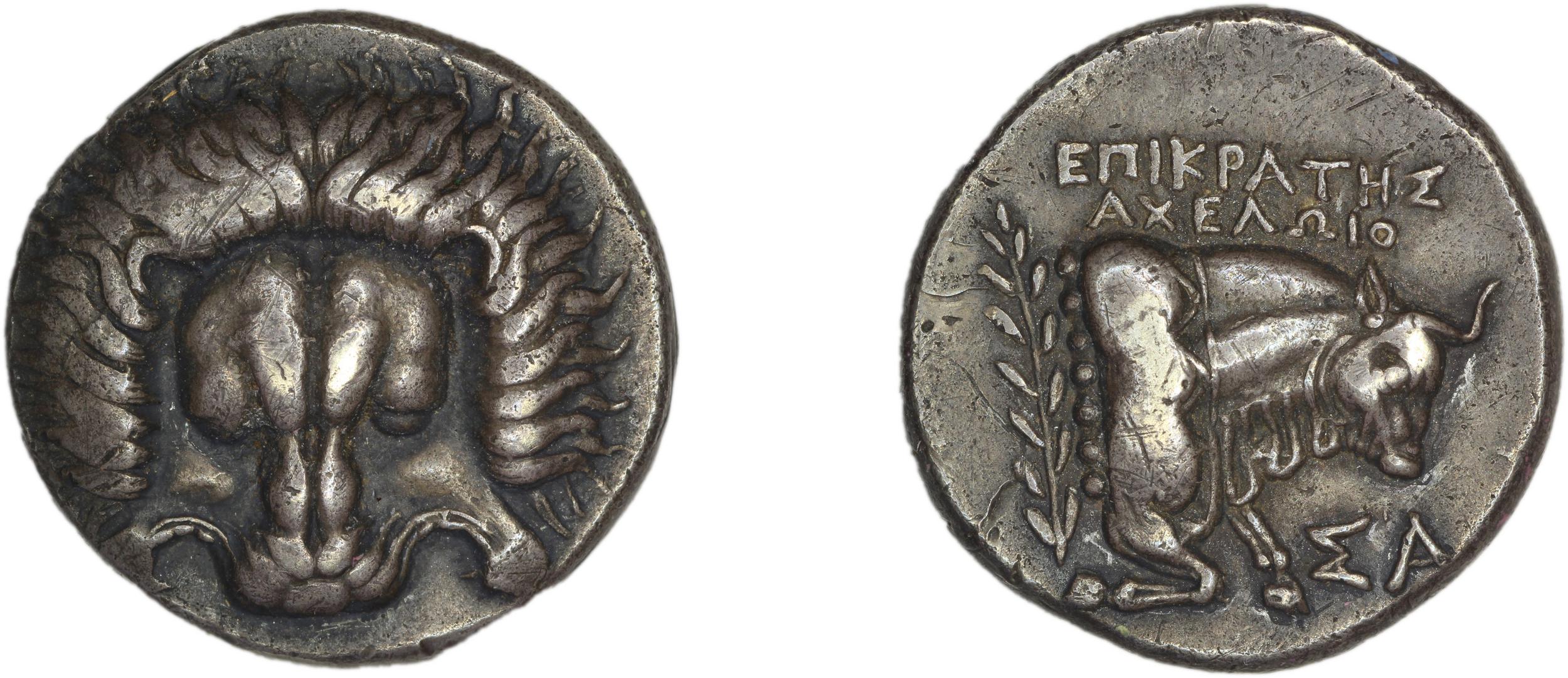 Samos Barron 1966 Class X tetradrachms, аверс, bm