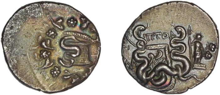 Tralles Carbone 2020 XXXII, tetradrachms, реверс, bm