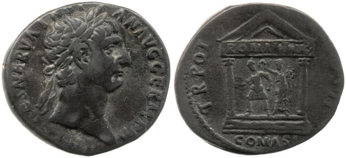 RIC II Trajan 723, реверс, bm
