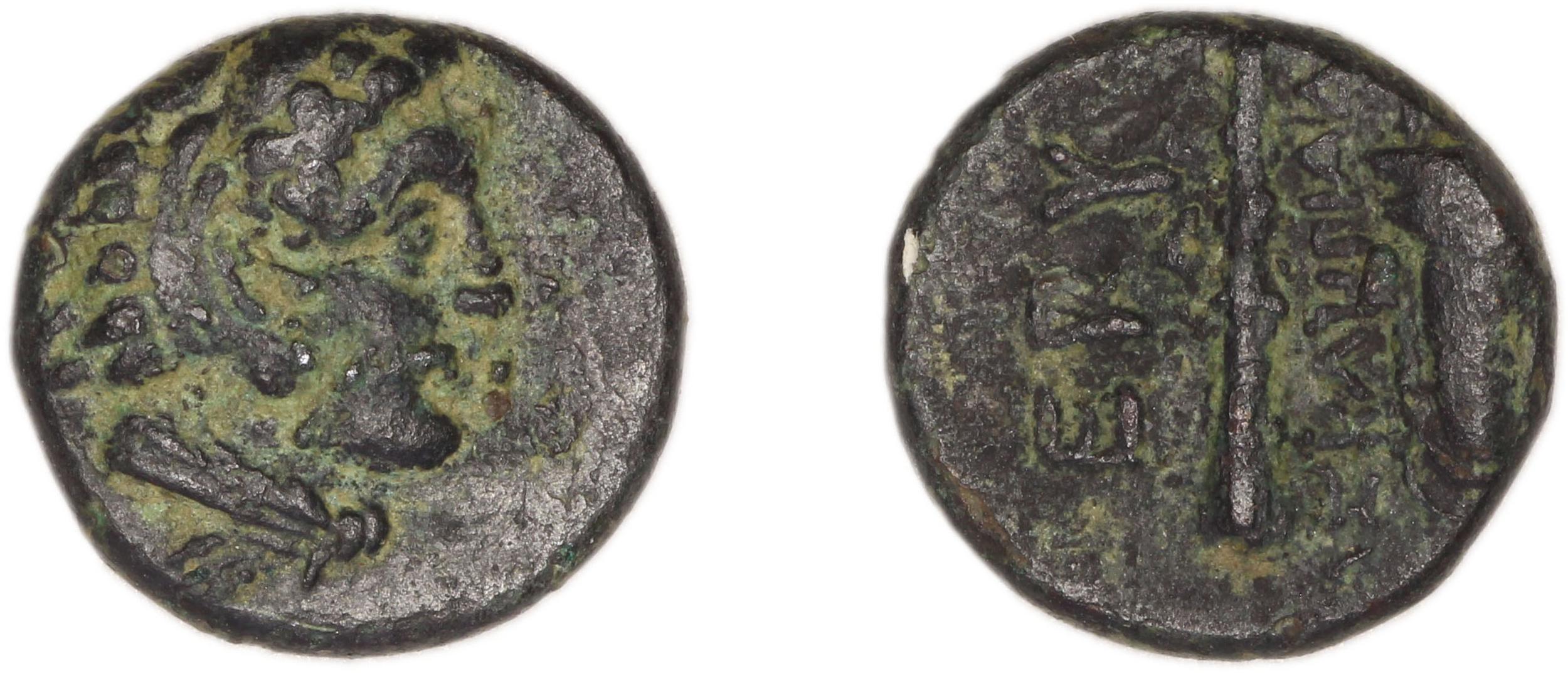 Erythrae Kinns 1980 Period II.2, AE 5, аверс, bm