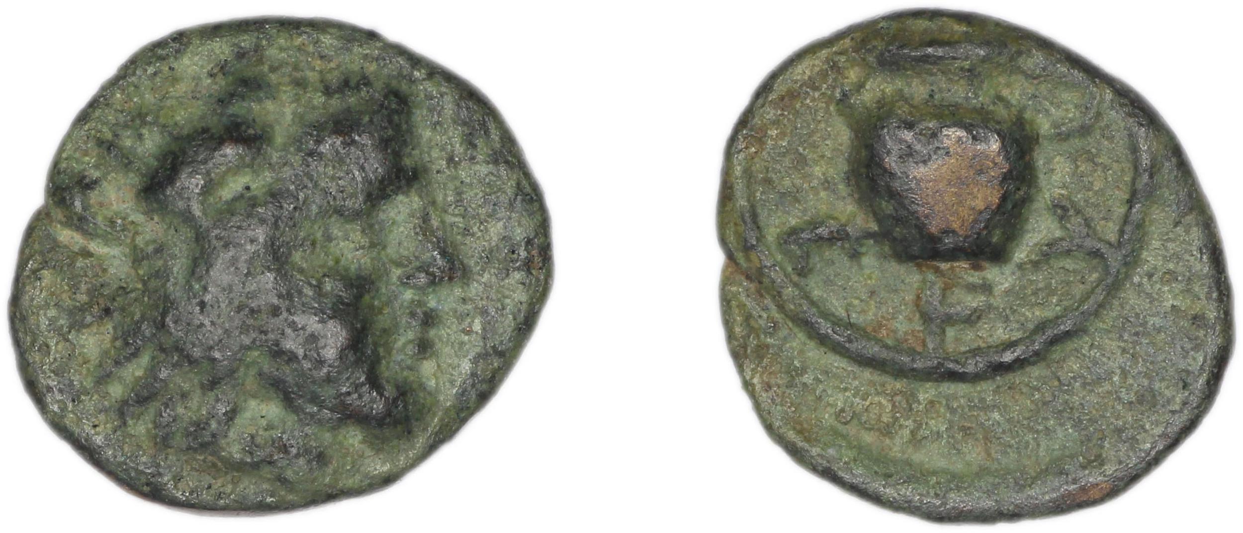 аверс Erythrae Kinns 1980 Period I, AE 2