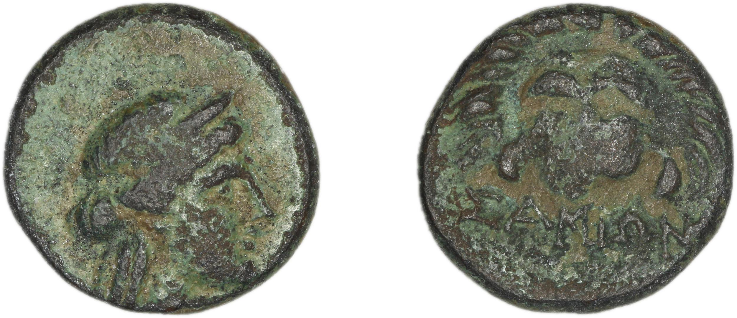 Samos Barron 1966 Pl. xxxi, 8-9, аверс, bm