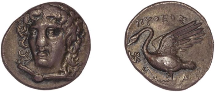 Clazomenae Dengate 1967 IID, реверс, bm