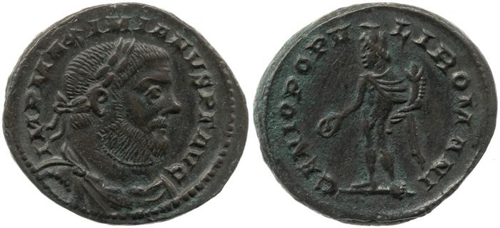 RIC VI Londinium 25, реверс, bm