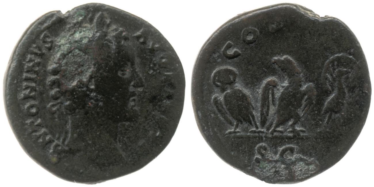 аверс RIC III Antoninus Pius 709A
