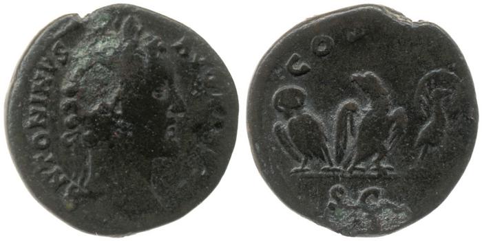 реверс RIC III Antoninus Pius 709A
