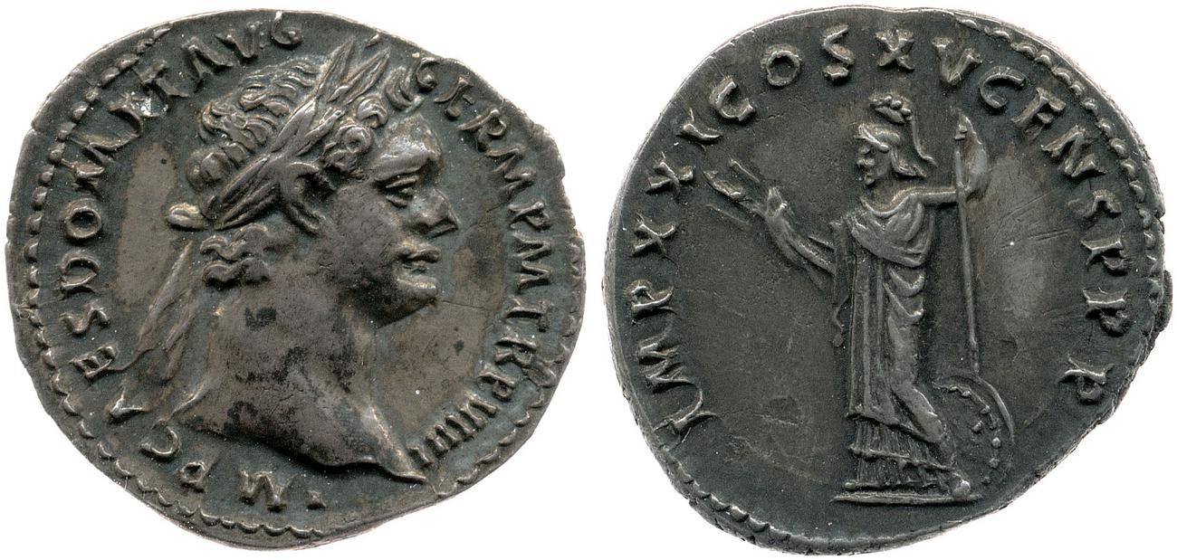 аверс RIC II, Part 1 (second edition) Domitian 691