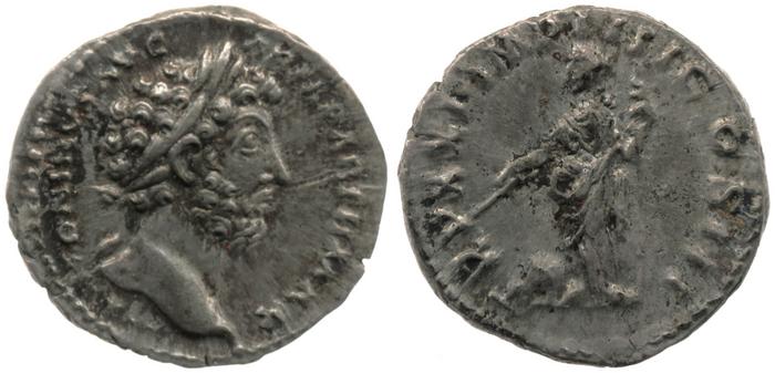 RIC III Marcus Aurelius 170, реверс, bm